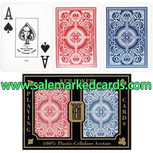 Red And Blue KEM Arrow Playing Cards